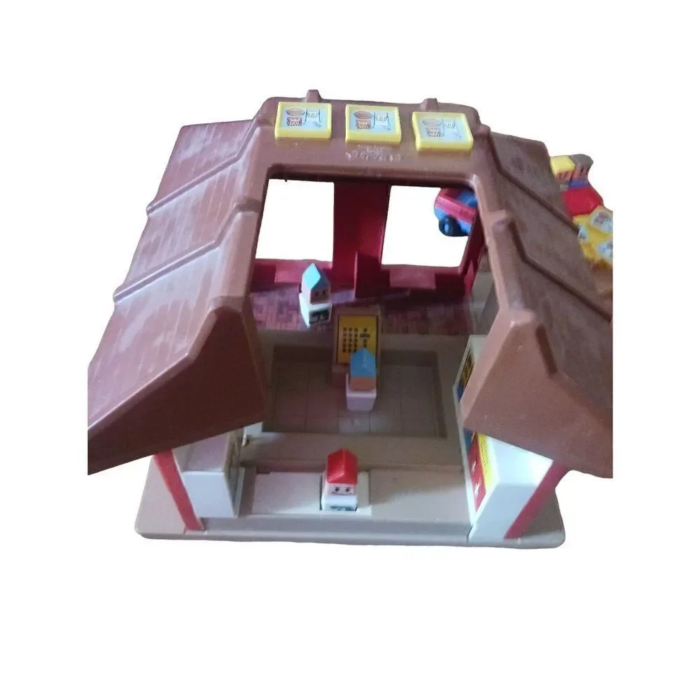 Vintage playskool McDonald's playset with accessories 1974